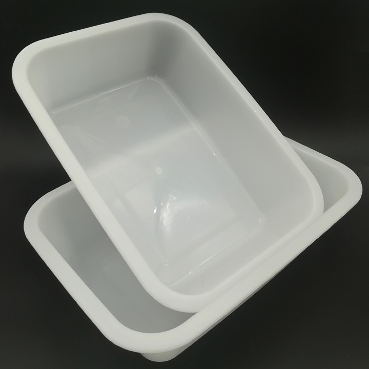 F2031 cuenca de hielo cocina bandeja de hielo caja de hielo cuenca de hielo almacenamiento rectangular caja de plástico necesidades diarias 2 yuanes tienda al por mayor