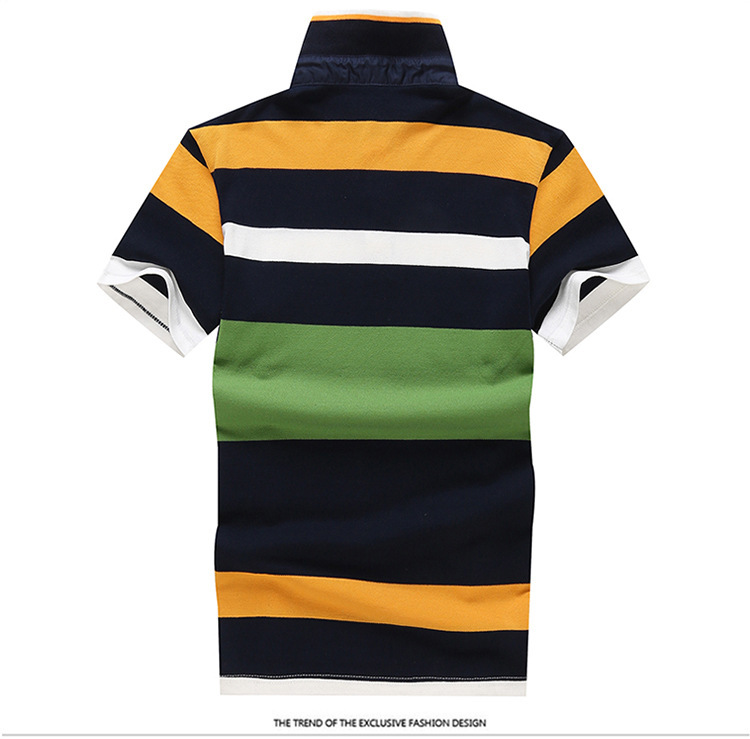 Stylish Striped Polo Shirt