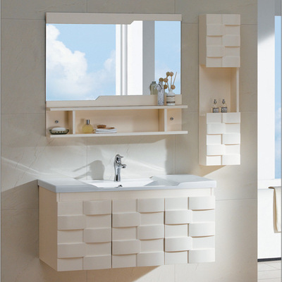 Wall Mount solid wood Bathroom cabinet Ivory Jane European Bathroom cabinet Basin TOILET Wash your hands Washbasin Combination cabinet