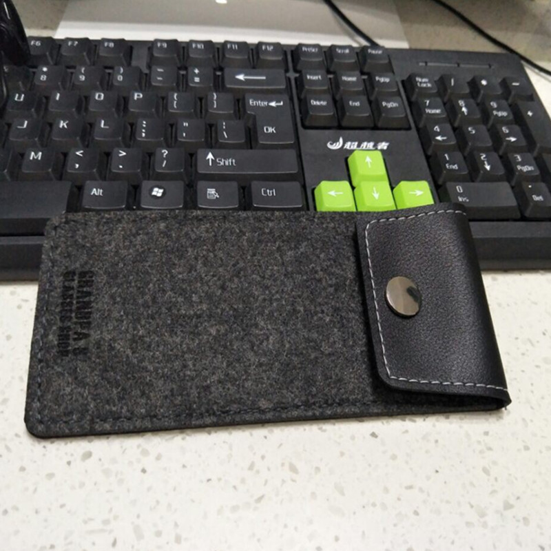 创意毛毡眼镜袋 毛毡收纳袋手机保护套 可加LOGO