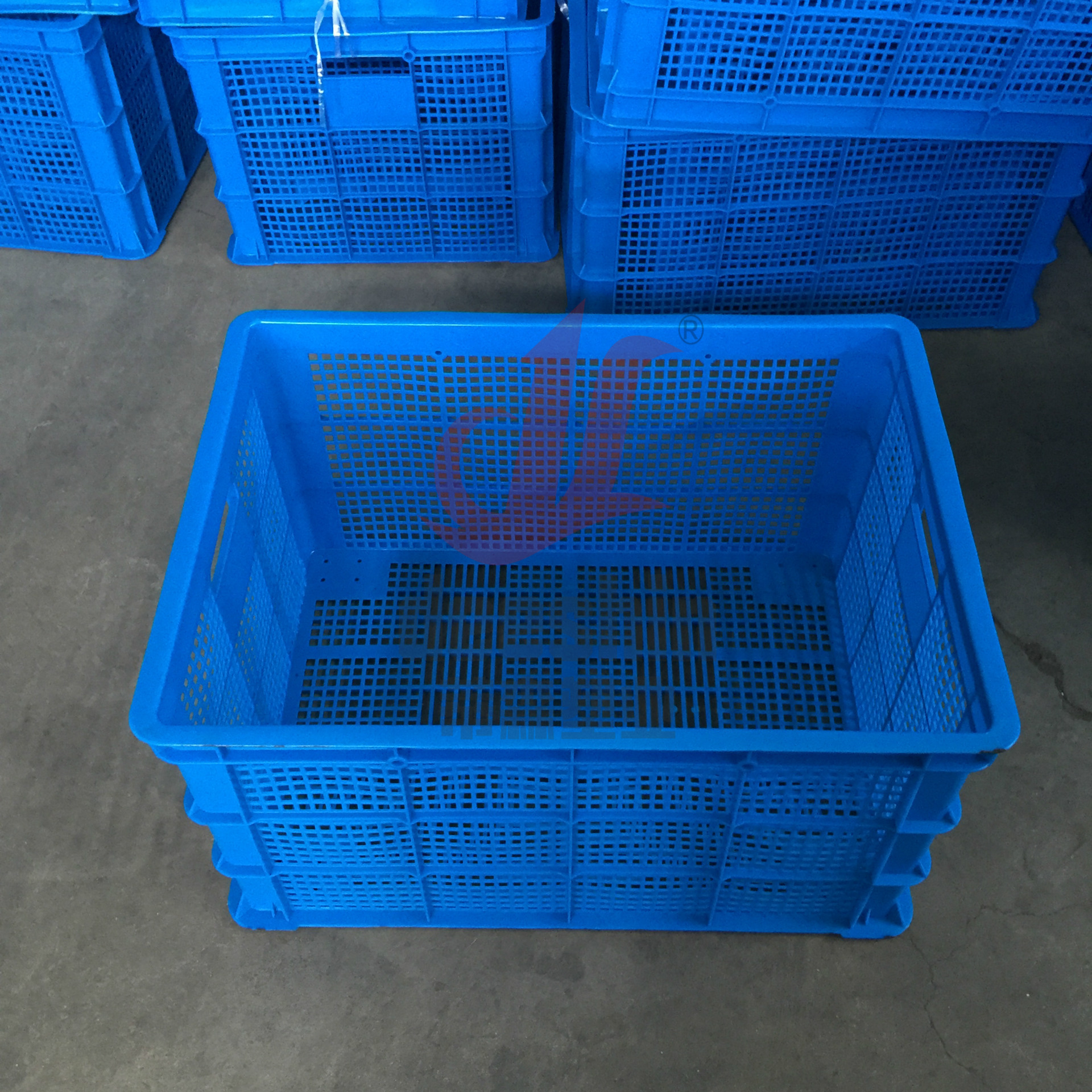 塑料720筐 720*520*400塑胶物流周转筐 车间塑料周转筐物流运输