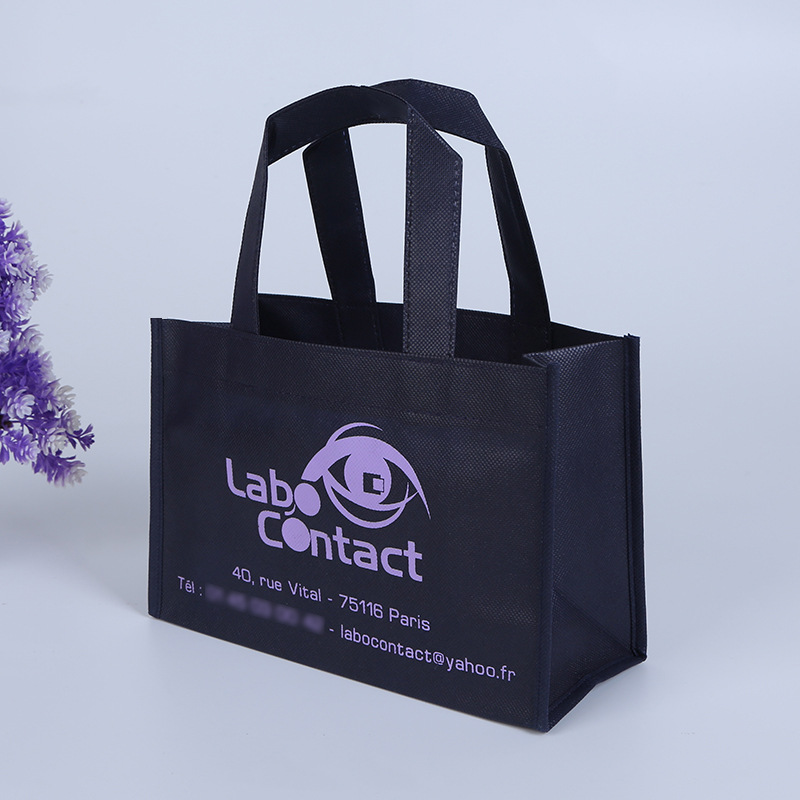 镭射无纺布袋定做 彩印覆膜无纺布袋 礼品购物袋 加印logo