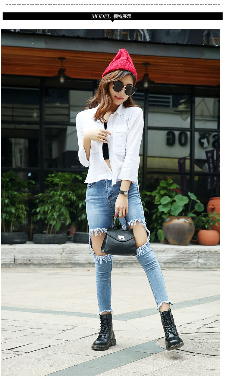 Bottes femme en En cuir - Ref 3354254 Image 25