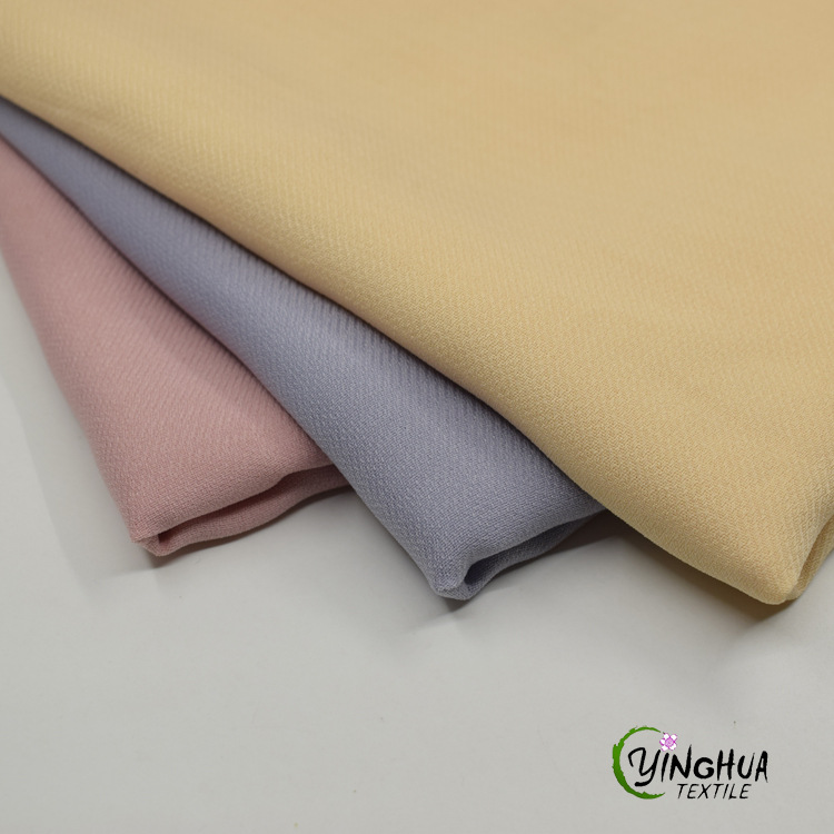 华丽斜汉服雪纺布料 春夏透气连衣裙汉唐儒服斜纹雪纺面料批发