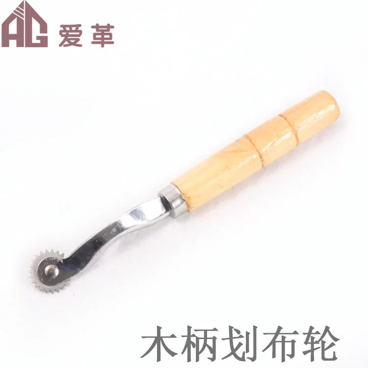 Love Gagao DIY handmade leather cowhide making tools drawing wheels and screwdriver
