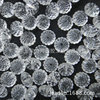 14*9mm Pumpkin -shaped plastic beads transparent flat pumps beads transparent flower -shaped alien beads