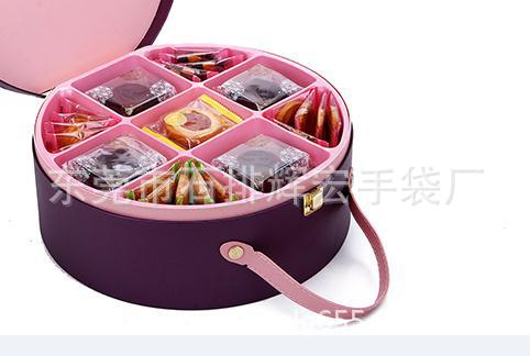 东莞手袋厂生产礼品盒纸盒月饼盒PU皮手挽带收音机音响手提带子