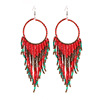 Retro accessory, ethnic earrings, suitable for import, European style, boho style, ethnic style