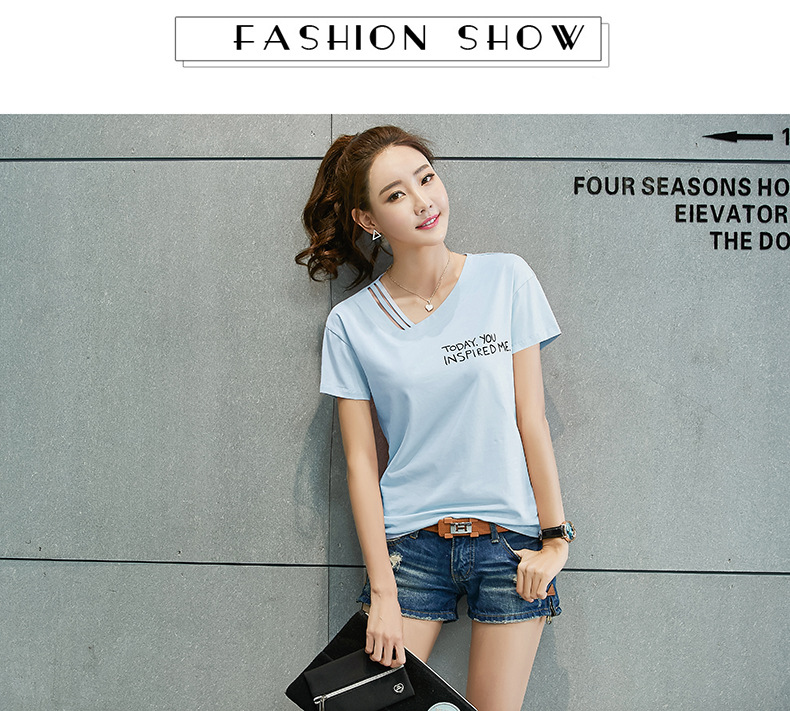 T-shirt femme SOOSSN  XIU XIAN en Odell - Ref 3433888 Image 46