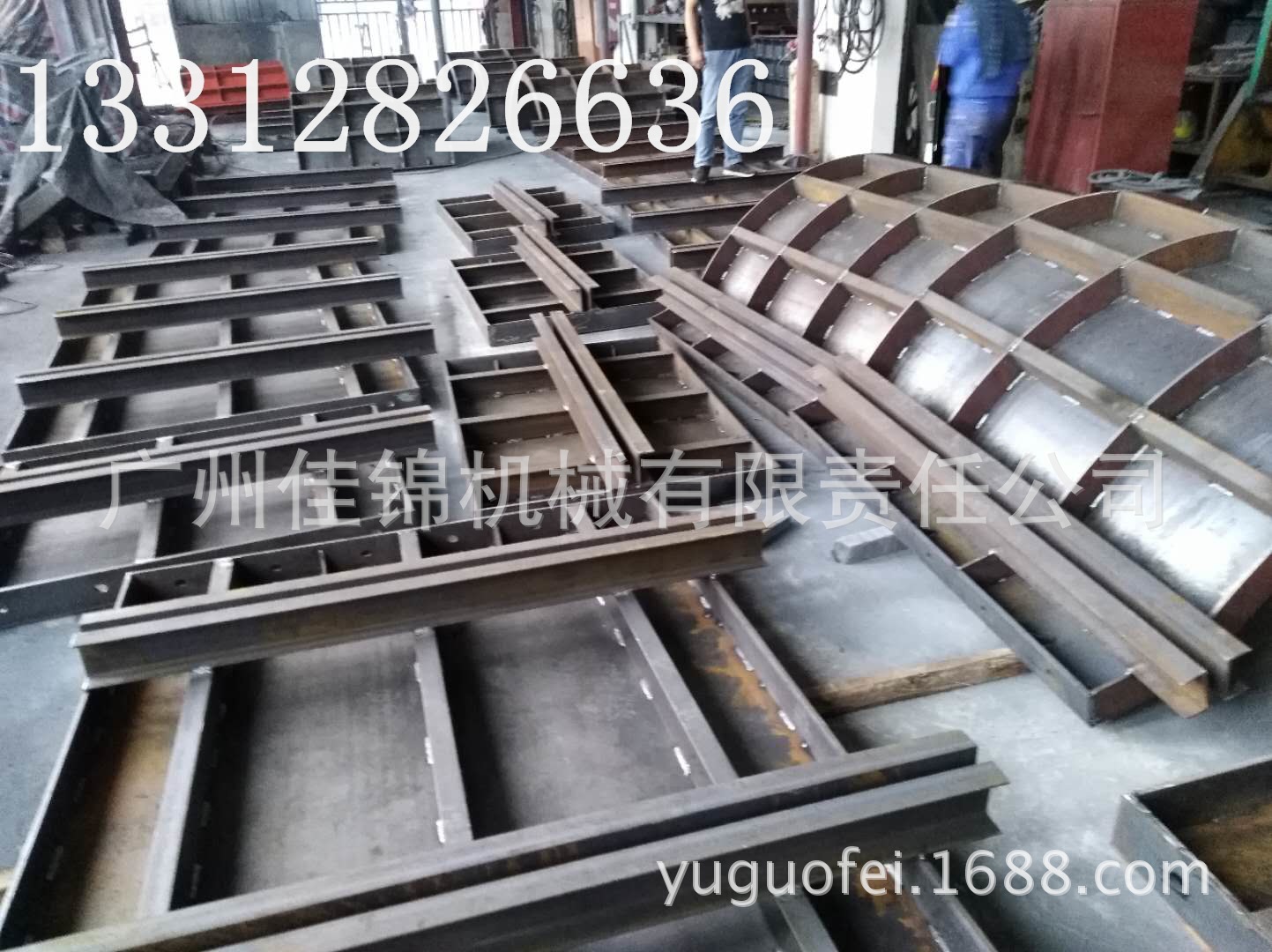 高质量厂家直销组合钢模板平面模板圆柱模板桥梁模板钢抱箍004