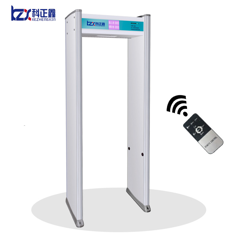 高灵敏豪华智能型金属探测门车站展会体育馆安检门科正鑫KZX-A6|ru