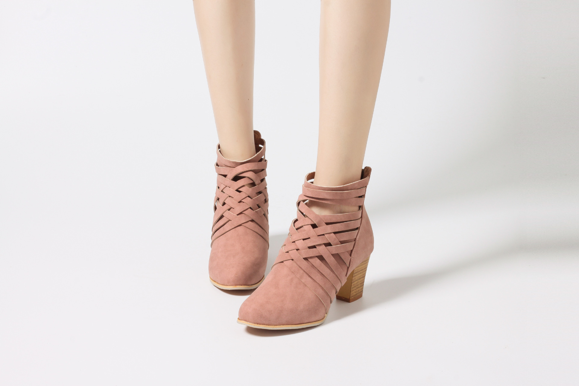 Bottes femme en PU artificiel - Ref 3354897 Image 21