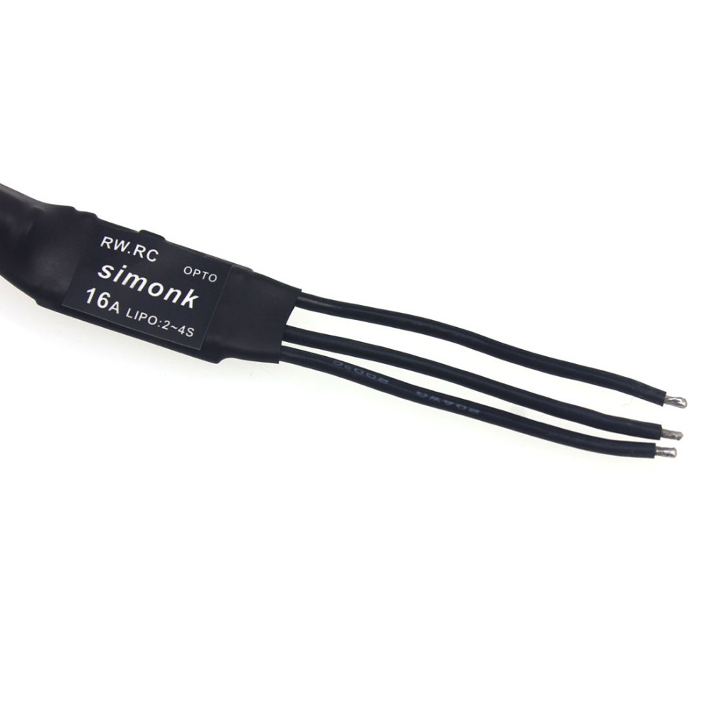 SimonK Firmware 2S-4S OPTO mini 16A ESC for Quad/Hexcoco Multirotor Aircraft Brushless ESC