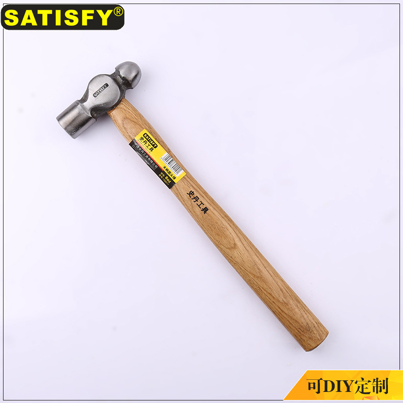 木柄纤维柄圆头锤木锤 精抛木柄圆头锤 批发