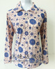 Spring fashionable T-shirt, silk shirt for mother, top, for middle age