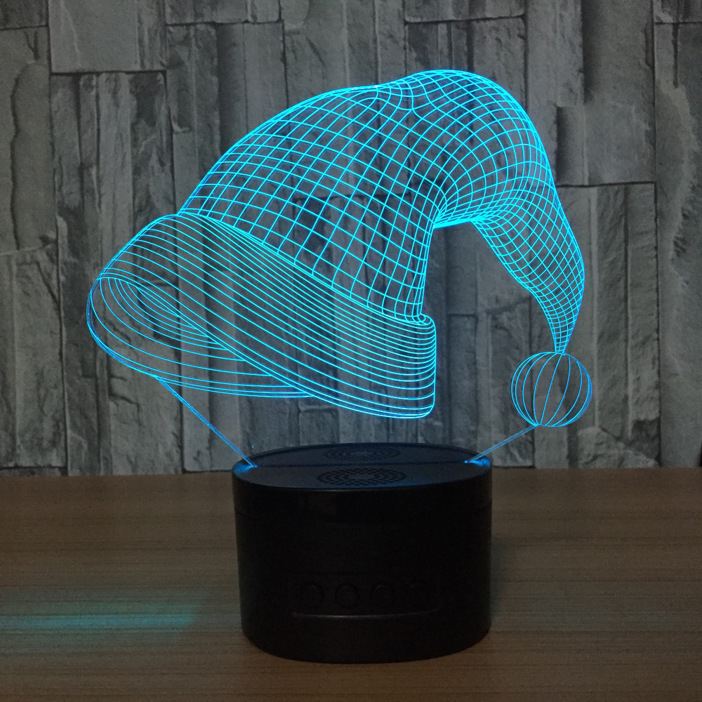 3D灯 七彩触控LED视觉灯 气氛礼品台灯