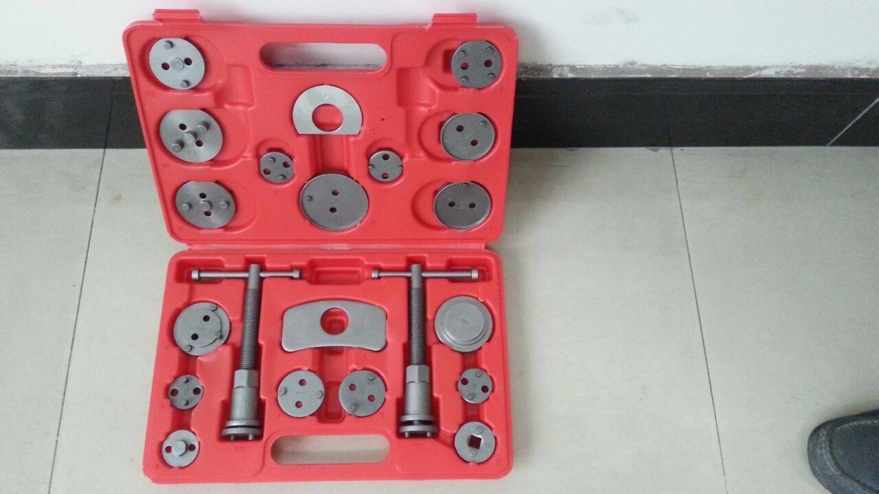 21件套刹车分 泵更换工具汽车刹车片分离器分泵拆卸21件工具组套