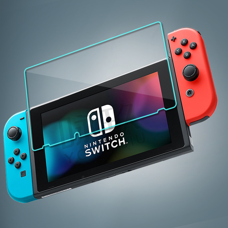 任天堂Nintendo Switch钢化膜 NS高清贴膜 lite玻璃膜 游戏保护膜