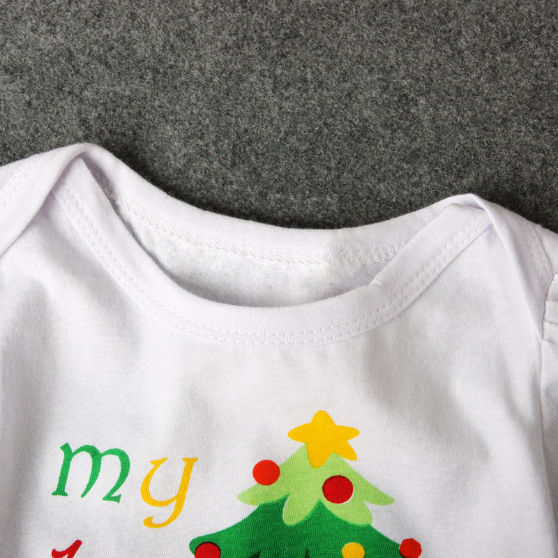 Festliches Mädchen Weihnachtskleid Mit Haarband Set_voghion.com