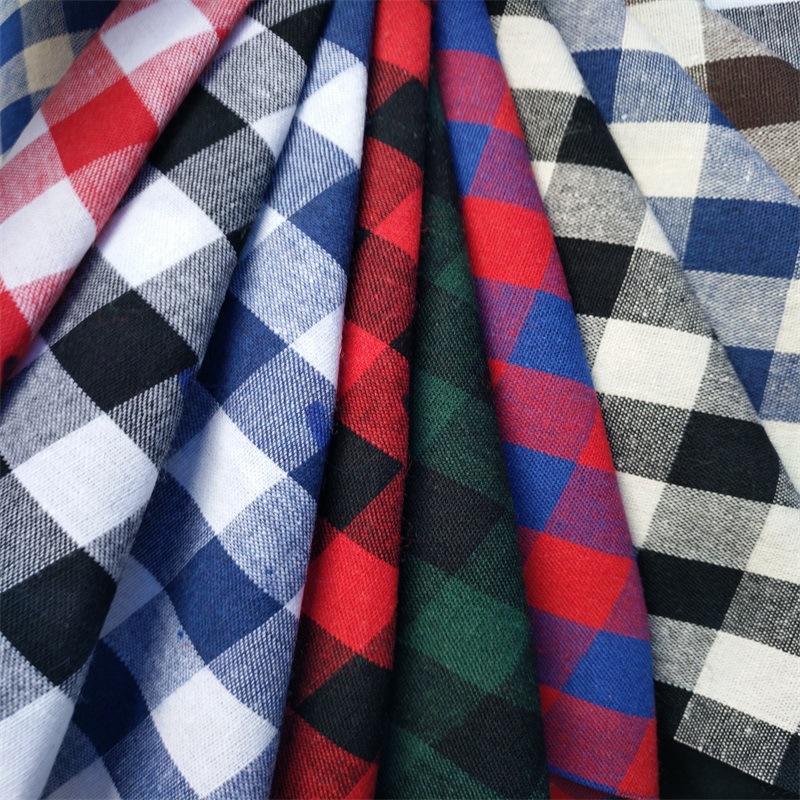 布料 格子朝阳格棉布色织 手工diy面料 色织先染田园风格 布批发