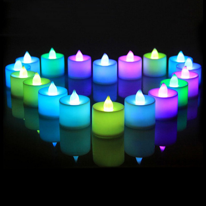 電子蠟燭燈led創意小蠟燭派對生日婚慶浪漫場地布置道具廠家批發