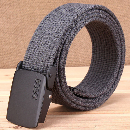ENNIU thickened canvas belt casual outdoor belt for men Korean style trendy trouser belt manufacturer wholesale overalls belt