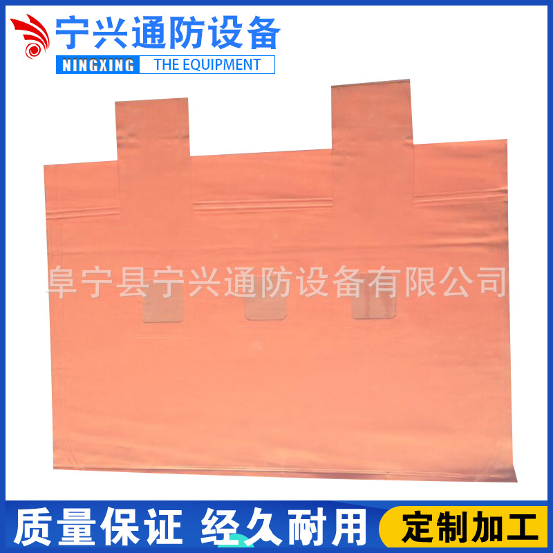 厂家直供多规格封闭式隔爆水袋 PVC涂覆布隔爆水袋