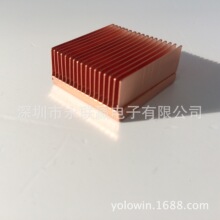 专业生产电源散热片 铜铲散热片 紫铜散热片