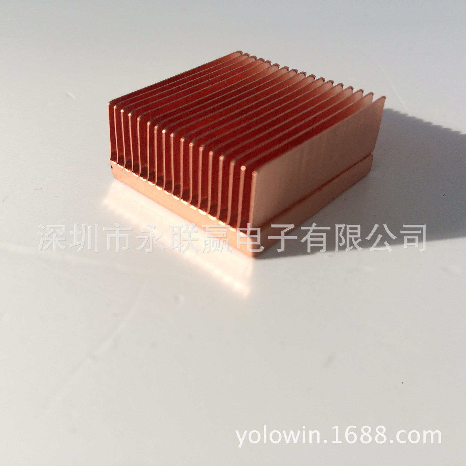 专业生产电源散热片 铜铲散热片 紫铜散热片