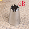 6b# 15 tooth cream decorative mouth welding and polishing 304 stainless steel baking DIY tool medium