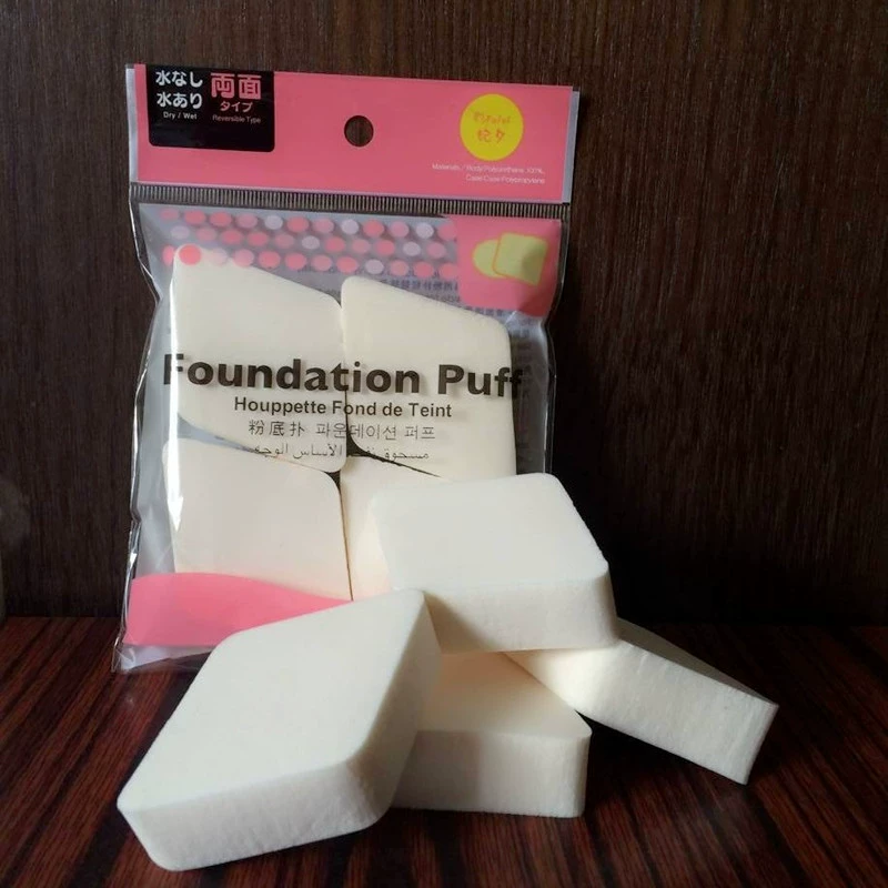 Big white sponge for face washing, cleansing milk, increased thickness