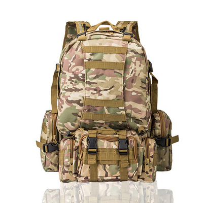戶外運動 多功能組合背包登山包軍迷戰術旅行包防水可拆卸雙肩包