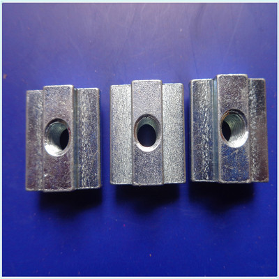 厂家直销 滑块螺母 四方螺母 型材螺母 铝型材配件|ms