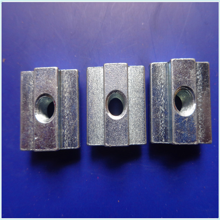 厂家直销 滑块螺母 四方螺母 型材螺母 铝型材配件|ms