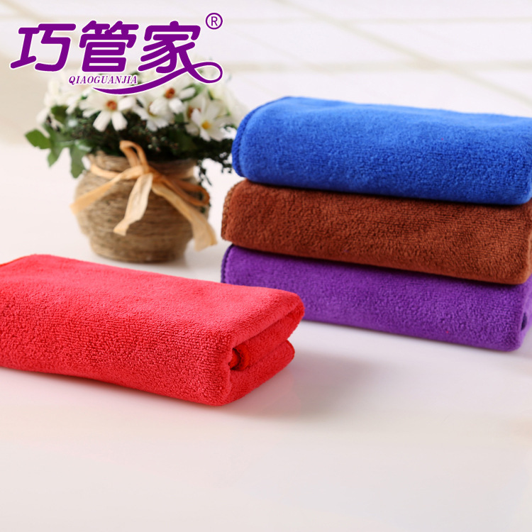 Barber shop absorbent dry hair towel polyester brocade disinfection towel car wash beauty salon can add embroidered logo Barber shop absorbent dry hair towel polyester brocade disinfection towel car wash beauty salon can add embroidered logo