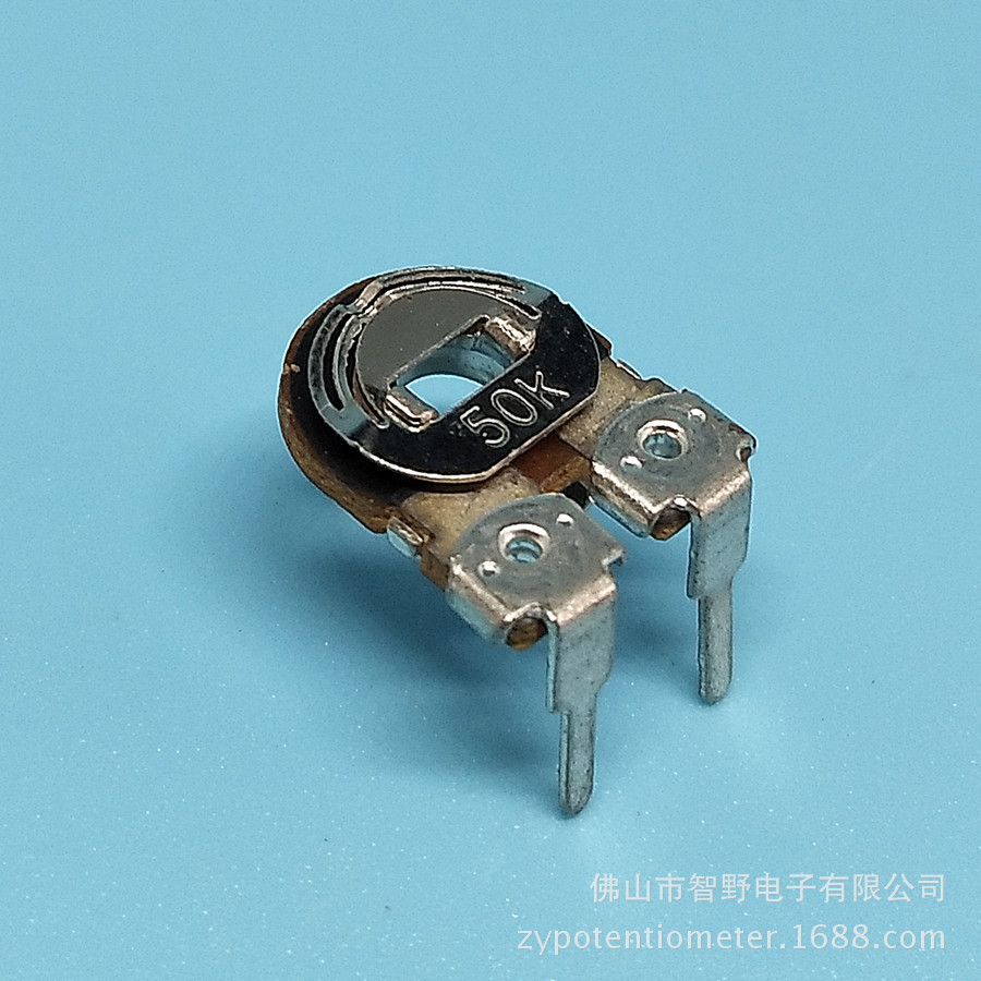 直销R085微调电阻 红外感应仪用8mm碳膜电位器B500K电子