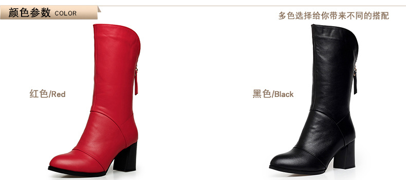 Bottes femme en En cuir - Ref 3355234 Image 14