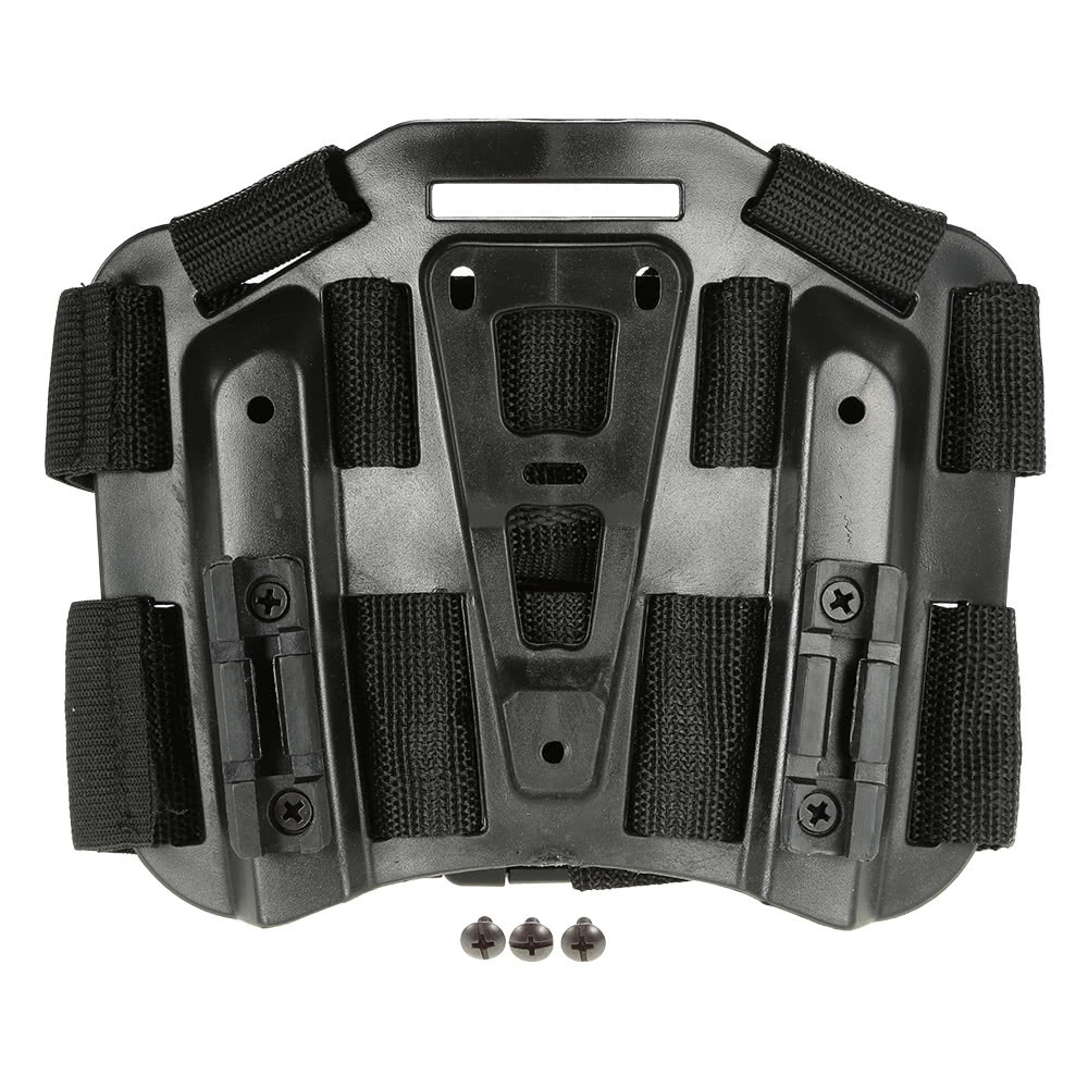 CQC cubierta de pierna tablero de caza táctica pierna colgante cubierta de pierna MOLLO regazo GLOCK g17 22 1911 M92