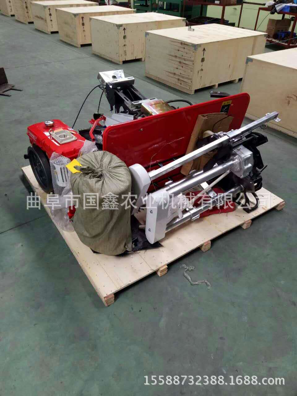 二连浩特链条传动大豆收割机 悬挂式收割机
