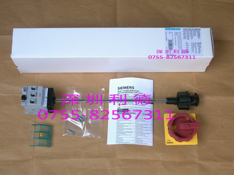 SIEMENS 主控开关3LD2113-OTK53 ,  3ld2113