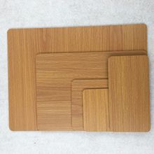 義烏廠家直銷 4mm高密度板材 環保MDF 中纖板 雙面木紋貼紙裁切