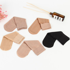 軟鋼絲面膜絲襪春夏季新款絲襪中筒純色女襪諸暨輕薄透氣水晶襪子