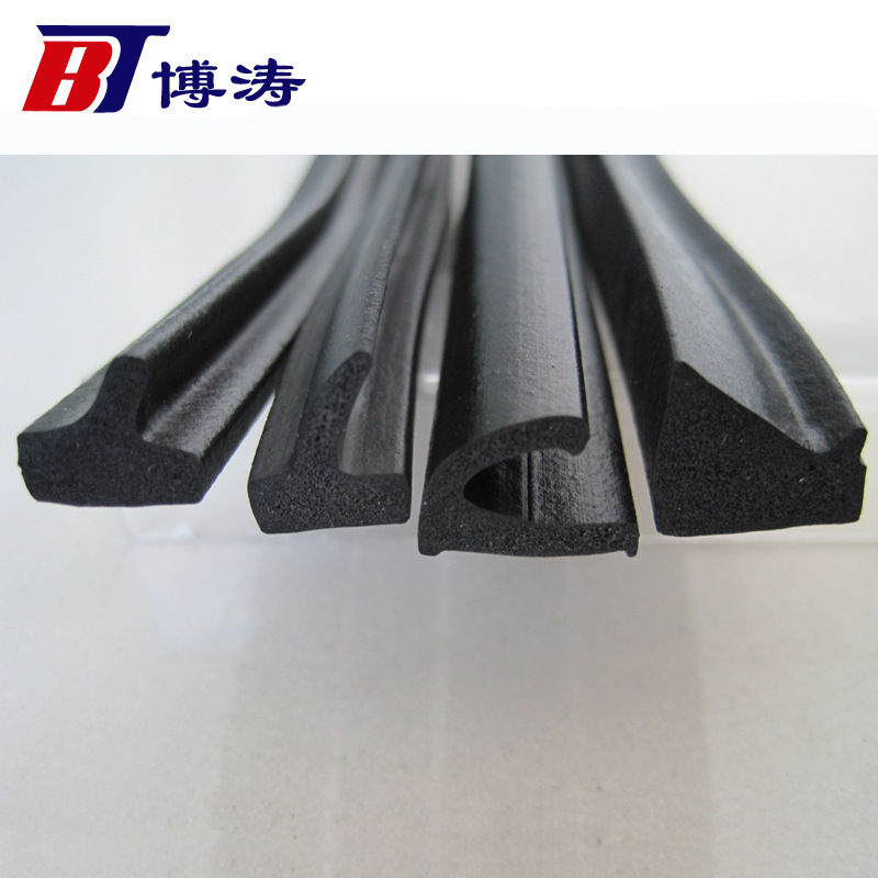 来图定做  V字形橡胶密封条 三元乙丙海绵发泡V字形密封条
