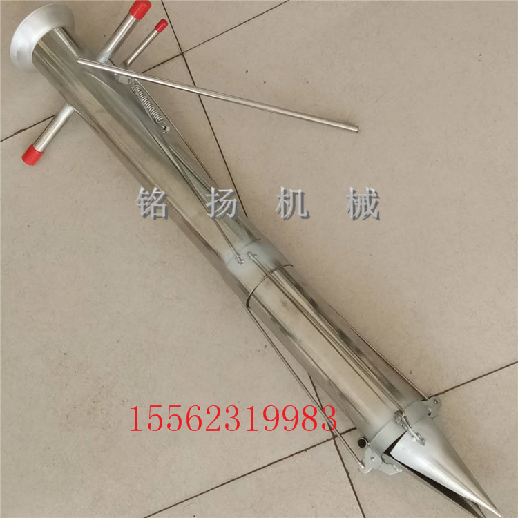 手提式瓜果快速栽苗器 西红柿栽苗器不锈钢测距栽苗器