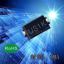 US1K SMA DO-214AC ��Ƭ�����ٻָ�������UF4006��Ƭ1A 800V