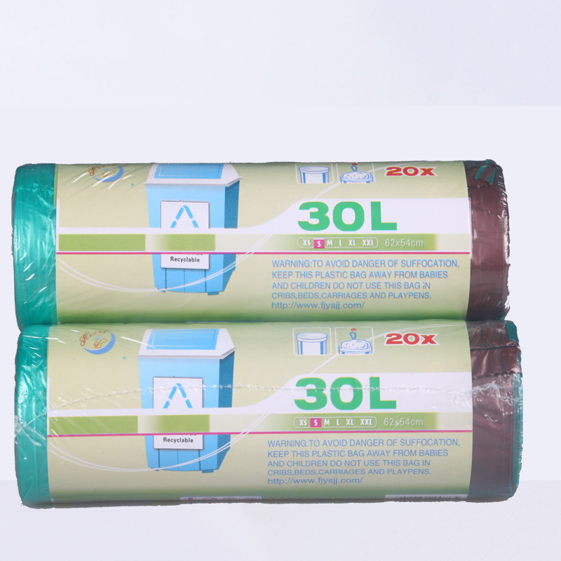 8 Gallon Medium and Large Drawstring Garbage Bags, Drawstring Closure, Satchel Plastic Bags, Multiple Specifications, Wholesale from Manufacturers