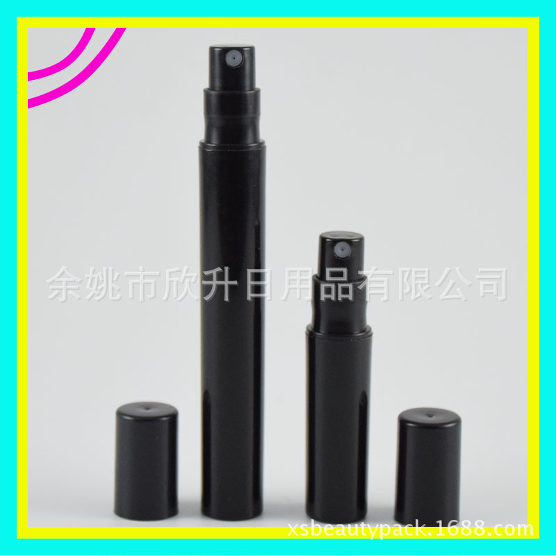 黑色喷雾瓶5ml卡口喷瓶 细雾分装瓶5ml延时剂喷瓶 香水笔 小喷壶