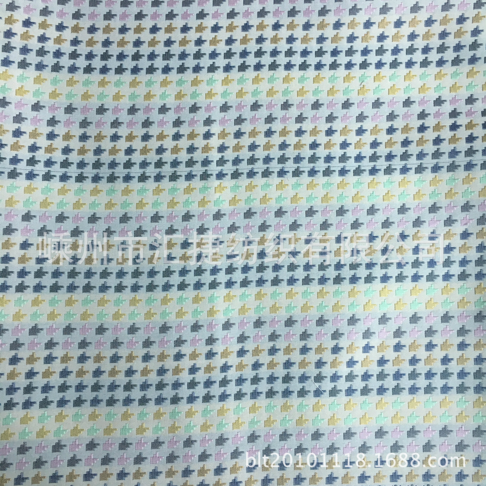 色织高精密各类梭织大提花时装面料细点提花面料
