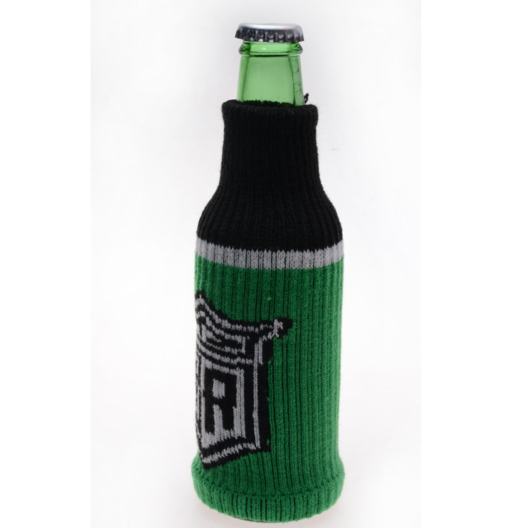 针织毛线酒瓶套 欧美热销圣诞酒瓶装饰套 针织套