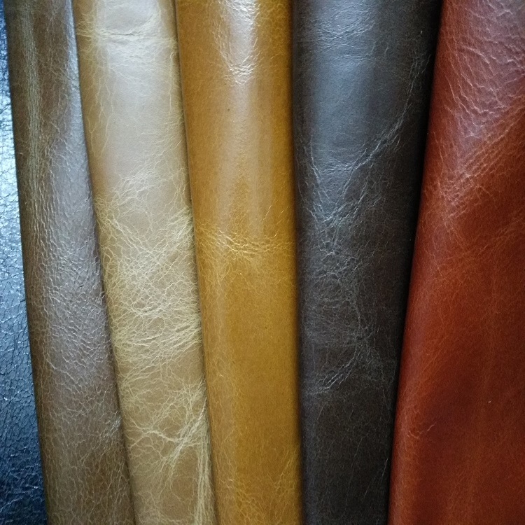 油蜡牛皮定制 头层牛皮皮革面料 家具、皮软包皮革 沙发牛皮皮革